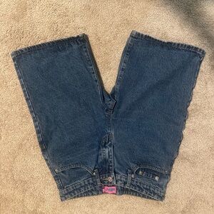 Edikted Dark Blue Jean Shorts